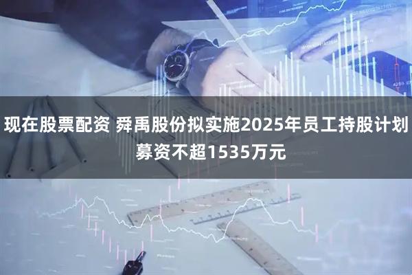 现在股票配资 舜禹股份拟实施2025年员工持股计划  募资不超1535万元