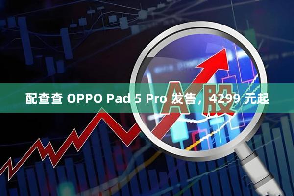 配查查 OPPO Pad 5 Pro 发售，4299 元起